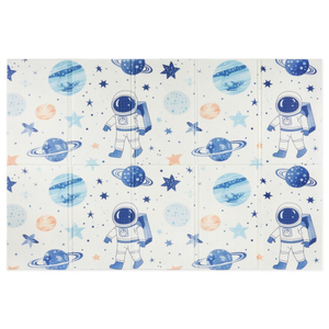 Tappetino pieghevole bifacciale 180 x 120 x 1 cm - Cosmos/Triangoli geometrici