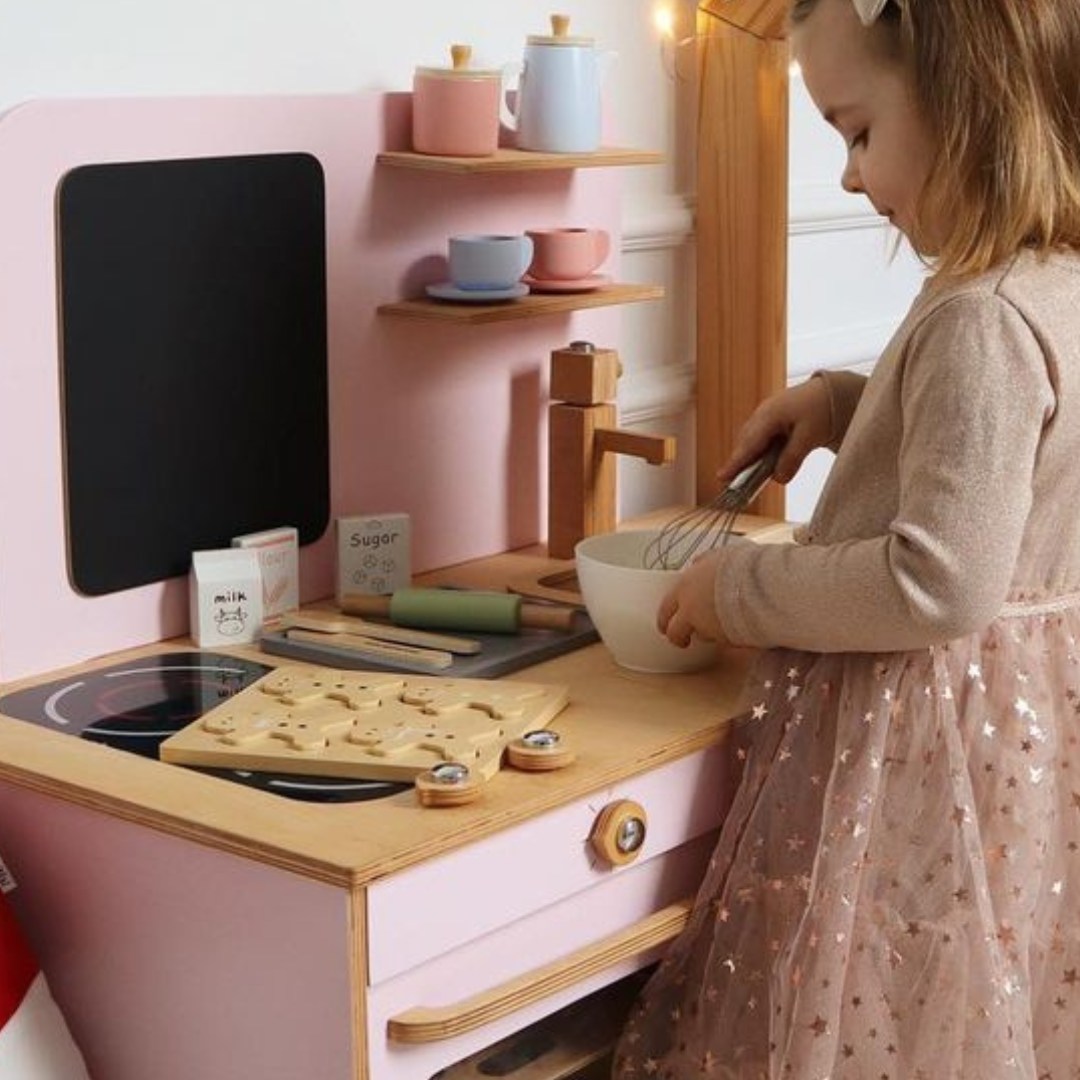 Set di pan di zenzero in legno