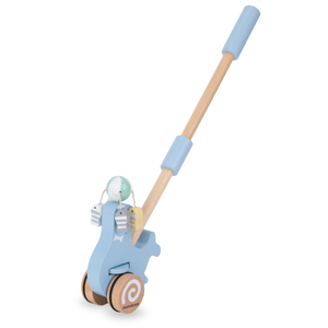 Guarnizione in legno con asta di spinta - spintore