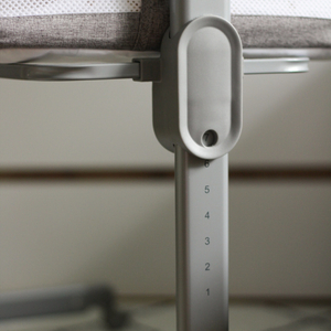 Culla allungabile Moby-Sistema LUNA 3in1 - grigio