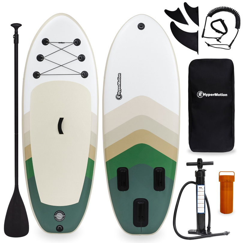 Tavola SUP gonfiabile per bambini Stand Up Paddle 215 cm con pagaia - HyperMotion WAVE BOOST 215